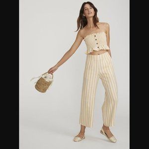 Faithfull the Brand - Yellow Stripe Tomas Pants - NWOT